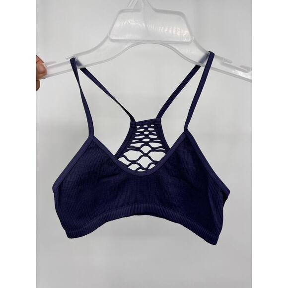 Free People Intimately Nvy Blue Bra Size XS/S - Picture 3 of 5